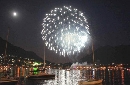 Fuochi artificio Foto - Capodanno Ristorante Al Terrazzo Villa Giulia Lago di Como